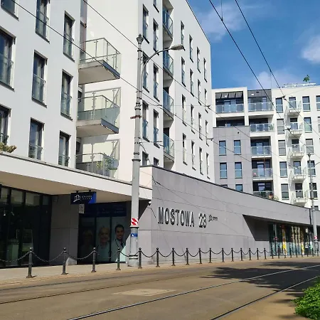 Apartmán Mostowa 23 Hugo Apartment, Self Check-in 24h, Free Parking, Air-conditioning Poznaň